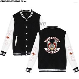 Men's Jackets Nomads Retro Angel Baseball Uniform Autumn/Winter Holiday Men/women Novelty Casual Hip Hop Cool Clothing