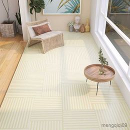 Carpets Style Waterproof Balcony Leather Carpet Home Large Area Rug Kitchen Oil-proof Carpets Non-slip Door Mat R230725