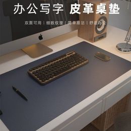 Mouse Pad, Office Desktop Pad, Waterproof And Oil Resistant Leather, Oversized Laptop Desk Pad, Minimalist