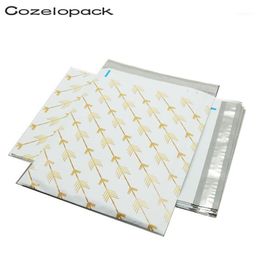 100PCS 10x13inch Printed Eco Pastic Mailer 26x33cm Postal Packaging Bags Poly Mailer Self Seal Envelopes Storage Bags1320u