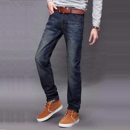 Men's JEANS Men Jeans Denim Long Pants Seluar Panjang Casual Plus Size Pant Jean Lelaki Dark Blue Regular L230724