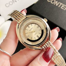 Women's Watches CONTANA Famous Luxury Brands S Model Ladies Watches Fashion Golden Designer Women Wristbatch Casual Dress Clock Relaxo Femino 230724