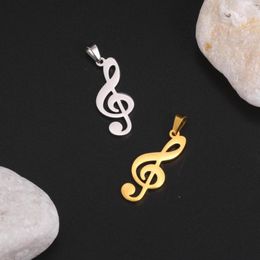 Charms Amaxer 5pcs Soprano Note Pendant Jewellery For DIY Earrings Necklaces Creative Production Fashion Metal Accessories Handmade