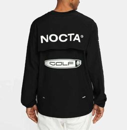 2023 Men's Hoodies US version nocta Golf co branded draw LIKE breathable quick drying leisure sports NEW T-shirt long Casual style
