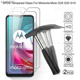 2PCS Tempered Glass For Motorola Moto G30 G20 G10 Glas 9H Screen Protector For Moto G 30 20 10 30G 20G 10G 2021 Phone Film Cover L230619