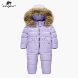 Down Coat orangemom official store baby coat jacket for girls boys outerwear 1-5 years winter jumpsuit snow wear baby girl clothes winter HKD230725