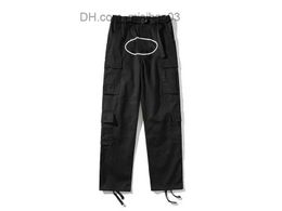 Men's Pants Men's Pants Summer Winter Mens Streetwear Hip Hop Printed Trousers Military Multi-pockets Straight Loose Overalls Suport Z230727
