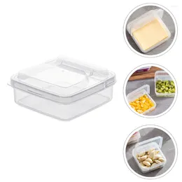 Dinnerware Sets 2 Pcs Salad Container Fridge Butter Cover Case Sealing Dish Storage Cases Keeper