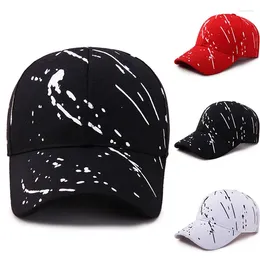 Ball Caps Baseball Cap Graffiti Snapback Hip Hop Outdoor Sun Hats Peaked Casual Neutral Breathable Stylish Visor Hat