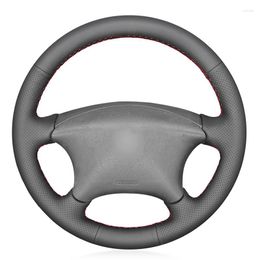 Steering Wheel Covers Customised DIY Car Cover For Xsara Picasso Berlingo C5 Partner Leather Braid