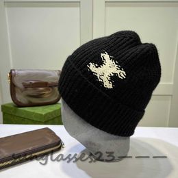 Fashion simple atmosphere, autumn and winter knitted hat, thick warm soft and comfortable, unisex, designer luxury logo, high version of high quality 209436