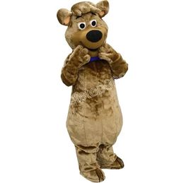 Bashful bear Mascot Costume Performance simulation Cartoon Anime theme character Adults Size Christmas Outdoor Advertising Outfit Suit