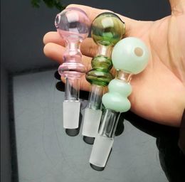 Glass Pipes Smoking blown hookah Manufacture Hand-blown bongs Coloured Gourd Direct Boiling Pot