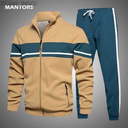 Men's Tracksuits Mens Tracksuits Men Tracksuit Autumn Winter Set Brand Sports Suit Jacket 220823 Z230725