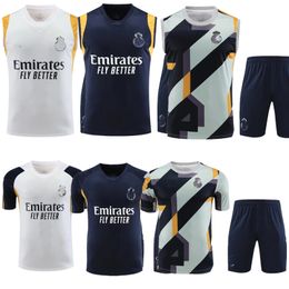 23/24 Soccer Tracksuits Sets Real madrids TRACKSUIT set 2023 BENZEMA men football kit chandal futbol survetement madrides madrides TRAINING jersey