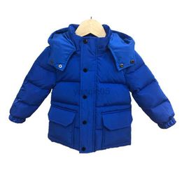 Down Coat Baby Girl Boy Winter Jacket Children's Thickened Warm 90% Duck Down Short Coat Toddler Snowsuit 1-13Y Kids Clothing Outwear HKD230725