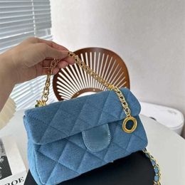 Luxurys Designer Bags Channel bags Woven Gold Bag Shoulder crossbody Bag Crescent bags Handbag Tote 2023 New Women's Fashion texture Chain locking Messenger bags