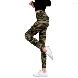 Women's Leggings Workout Pants Gray Blue Camouflage Printed Sport Women Fitness Army Green Polyester Skinny Leggins Push Up Sexy Jegging