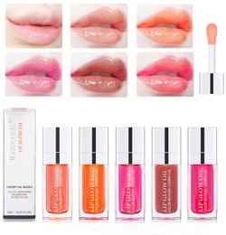 Lip Gloss Clear Fashion 6Ml Crystal Jelly Moisturising Oil Plum Y Plump Glow Tinted Plumper Lips Makeuplip Drop Delivery 20 Nn
