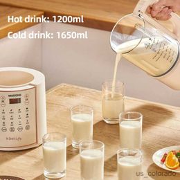 Juicers 1.2L Soybean Milk Machine Electric Juicer Blender Food Processor Soy Milk Maker Wall Breaking Machine Auto Heating Cooking 220V R230725