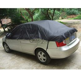Car Sunshade 1pc Car Cover Outdoor Car Body Shade Cover Shield Rain Frost Dust Snow Resistant Protector Universal 335 x 150 x 50cm x0725