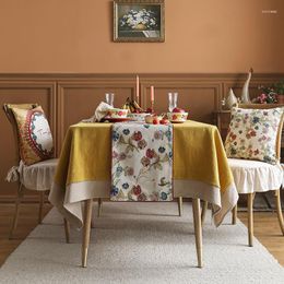 Tea Napkins Table Runner Affordable Luxury Style High-End Bunting Advanced French Dining Tablecloth Long Simple Modern