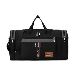 Duffel Bags Unisex Oxford travel bag handbag large capacity carry on luggage men's shoulder outdoor handbag weekend waterproof bag 230724