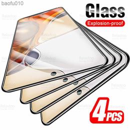4pcs Protective Glass For Xiaomi 11T Pro Screen Protector Xiomi Xaomi Mi 11 T Mi11T 11TPro 5G T11 Tempered Glas Armour Phone Film L230619