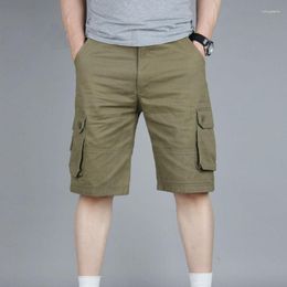 Men's Shorts Men Cargo Army Hiking Military Casual Short Pants Male Clothing Loose Cotton Boys 2023 Summer