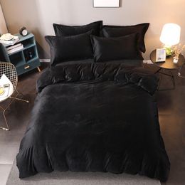 Designer cama consoladores conjuntos de luxo 4 pçs casa conjunto cama folha gêmeo única rainha king size conjuntos roupas