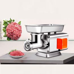 LINBBOSS Commercial Industrial Meat Grinder Chicken Fish Big Mincing Machine Meat Mincer Meat Chopper Chopping Large Grinding Machine