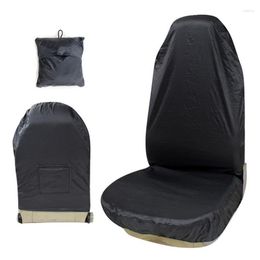 Car Seat Covers Dustproof Front Cover Waterproof Universal Sweatproof Protector Auto Bucket