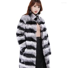 Women's Fur S-9XL Style Winter Clothing Plus Size Warm Jacket Loose Fashion Casual Faux Mink Coat