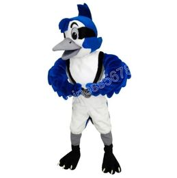 High quality Adult Size blue jay Mascot Costume customization theme fancy dress Ad Apparel Festival Dress