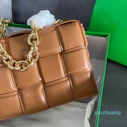 Designer -Women's Handbag Fashion Luxury Bag Handbag leather with chain pillow shape