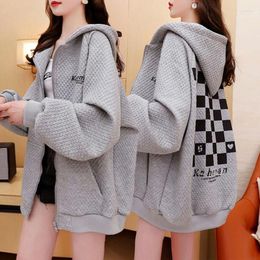 Women's Hoodies Loose Casual Thin Hooded Sweater Coat 2023 Spring And Summer Korean Version Jacket Cardigan Top Hoodie Wear
