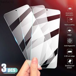 3Pcs Full Cover Tempered Glass on the For OnePlus 7 7T Screen Protector For OnePlus 6 6T 5 5T 3 3T 7 7T Protective Glass Film L230619