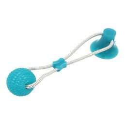 Cats Dogs Interactive Suction Cup Push TPR Ball Toys Elastic Ropes Pet Tooth Cleaning Chewing Playing IQ Treat Puppy Toys297R