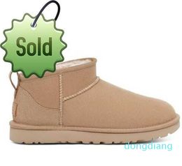 Boots Women ultra mini snow boots slipper U F22 winter new popular Ankle Sheepskin fur plush keep warm with card dustbag beautiful gifts232