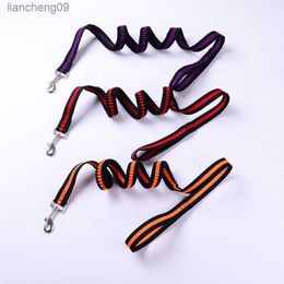 1.5CM/2CM/2.5CM*120CM Dog Leash Elastic Bungee Leashes Running Walking Pull Dog Lead Leash Hands Free Rope Dog Leash Petshop#325 L230620