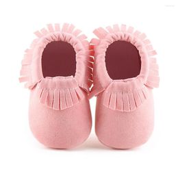 First Walkers 2023 Born Boys Girls PU Leather Moccasins Sequin Baby Shoes Autumn/Spring 0-18M