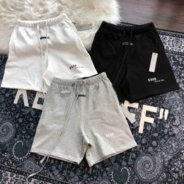 Fear of Mens Womens Ess Unisex Shorts Clothing Apparel Cotton Sports Fashion Short Designer Five-piece Street Style Tide Knee Length