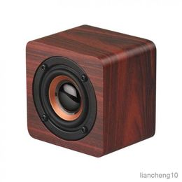 Portable Speakers Wooden Mini Wireless Speaker with Connection Distance for Smartphone PC R230725