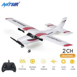Electric/RC Aircraft FX801 RC aircraft EPP foam 2.4G 2CH RTF remote control wingspan aircraft fixed wingspan aircraft toy children's gift 230724