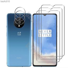 For Oneplus 7T Camera Lens Film and Phone Protective Tempered Glass Screen Protector L230619