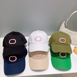 New Minimalist Ball Caps Letter Ball Caps for Women Man Designer Hip Hop Punk Casual Sports Caps Fashion Accessories