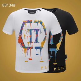 Mens Clothing Classical Streetwear Plein Designer Tshirts Brand Philipps Rhinestone Skull Men BEAR High Quality Hip Hop T SHIRT Tshirt Casual Top Tees PB 11338