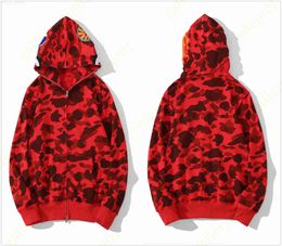 Men's Hoodies Sweatshirts Sport mens designer hoodie swomens zip up hoodys camouflage glow pure clothes cotton sweatshirts luminous printing clothing L230725