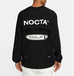 2023 Men's Hoodies US version nocta Golf co branded draw LIKE breathable quick drying leisure sports NEW T-shirt long fashion all-match