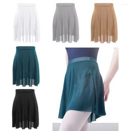 Stage Wear Nylon Ballet Skirts Breathable Gauze Elastic Women Tulle Mesh Dance Skirt